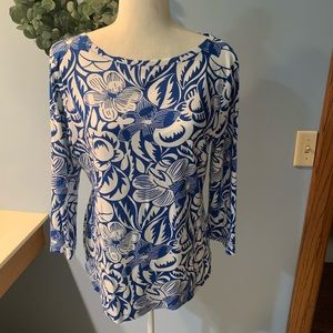 Talbots Pattern Tee
